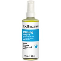 Calming Body Oil (400 mg CBD), 2 oz, Apothecanna