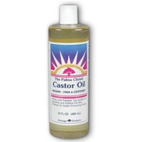 Castor Oil, 16 oz, Heritage Products