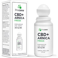 CBD+ Arnica Freeze Topical Roll On, 2 oz, Procana Laboratories