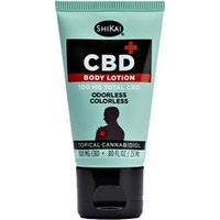 CBD Body Lotion, Unscented, 1 oz, ShiKai