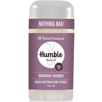 CBD Natural Deodorant, Mountain Lavender, 2.5 oz, Humble Brands