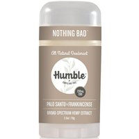 CBD Natural Deodorant, Palo Santo & Frankincense, 2.5 oz, Humble Brands