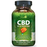 CBD + Fat Reduction, 84 Liquid Soft-Gels, Irwin Naturals