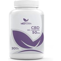 CBD Gel Capsules 50 mg, 30 Capsules, Medterra