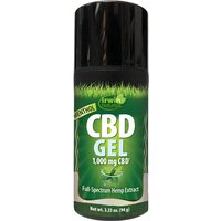 CBD Gel with Menthol, 1000 mg Cannabidiol, 3.33 oz (94 g), Irwin Naturals