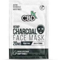 CBD Hemp Charcoal Face Mask, 20 Pack, CBDfx