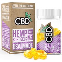 CBD Hemp Gel Capsules, 30 ct, CBDfx