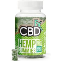 CBD Hemp Gummies with Turmeric & Spirulina, 60 ct, CBDfx