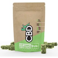 CBD Hemp Gummies with Turmeric & Spirulina Trial Size, 8 ct, CBDfx
