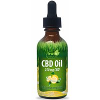 CBD Oil Drops - Lemon Flavor, 250 mg CBD, 1 oz, Irwin Naturals