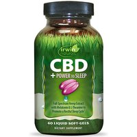 CBD + Power to Sleep, 60 Liquid Soft-Gels, Irwin Naturals