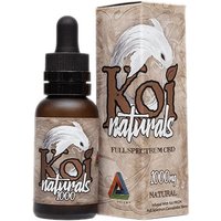 Full Spectrum CBD Tincture 1000 mg, Natural Flavor, 30 ml, Koi CBD