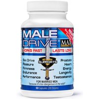 Male Drive Max, Male Enhancement, 60 Capsules, Century Systems Inc