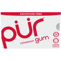 Chewing Gum Blister Pack - Cinnamon, 9 Pieces, PUR