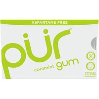 Chewing Gum Blister Pack - Coolmint, 9 Pieces, PUR