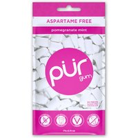 Chewing Gum - Pomegranate Mint, 55 Pieces, PUR