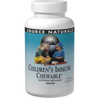 Childrens Immune Chewable Wafer, 30 Wafers, Source Naturals