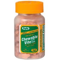 Childrens Chewable Vite w/ Iron, 100 Tablets, Watson Rugby