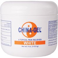 China-Gel Topical Pain Reliever, White, 4 oz Jar