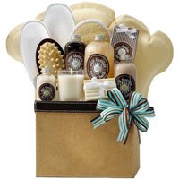 Chocolate Truffle Spa Decadence Gift Basket, Bath & Beauty Gift Set