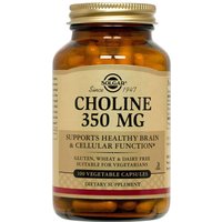 Choline, 100 Vegetable Capsules, Solgar