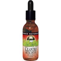 Cilantro Metal Detox Liquid with Chlorella, 4 oz, Source Naturals