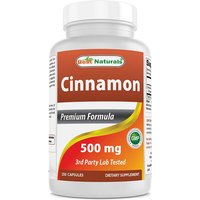 Cinnamon Bark 500 mg, 250 Capsules, Best Naturals