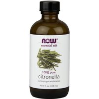 Citronella Oil, Pure Essential Oil, 4 oz, NOW Foods