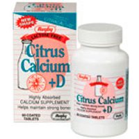 Citrus Calcium + D, 60 Coated Tablets, Watson Rugby