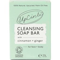 Cleansing Soap Bar with Cinnamon + Ginger, 3.5 oz, UpCircle Beauty