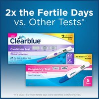 Clearblue Easy Advanced Digital Ovulation Tests + Digital Pregnancy Tests, 20+5