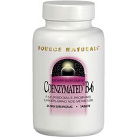 Coenzymated B-6 100 mg, 30 Tablets, Source Naturals