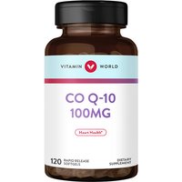 Co Q-10 100 mg, 120 Rapid Release Softgels, Vitamin World
