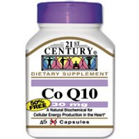 Co-Q10 30 mg 45 Capsules, 21st Century Health Care
