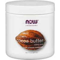 Cocoa Butter 100% Pure, 7 oz, NOW Foods