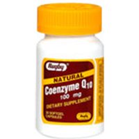 Coenzyme Q10 100 mg, 30 Softgel Capsules, Watson Rugby