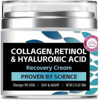 Collagen, Retinol & Hyaluronic Acid Recovery Cream for Face & Neck, 1.7 oz
