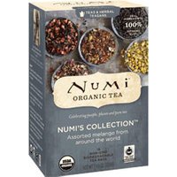 Numis Collection, Assorted Melange Teas & Herbal Teasan, 18 Tea Bags, Numi Tea