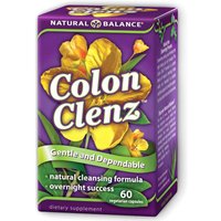 Colon Clenz, Colon Cleansing Formula, 60 Capsules, Natural Balance