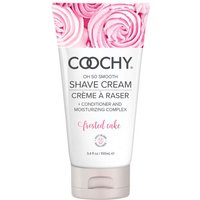 Coochy Oh So Smooth Shave Cream, Frosted Cake, 3.4 oz, Classic Erotica