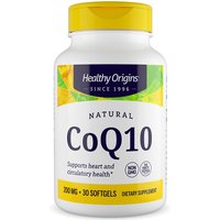 CoQ10 200 mg, 30 SoftGels, Healthy Origins