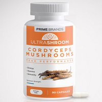 Ultra Shroom Cordyceps Mushrooms, 90 Capsules, Prime Brands