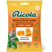 Herb Cough & Throat Drops, Honey Herb, 24 Drops, Ricola