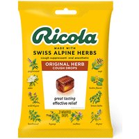 Herb Cough & Throat Drops, Cough Suppressant, Original, 21 Drops, Ricola
