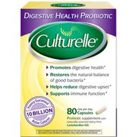 Culturelle Digestive Health Probiotic, 80 Capsules, Dairy and Gluten Free