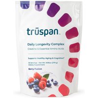 Daily Longevity Complex Powder - Berry Fusion, 30 Servings (9.85 oz), Truspan