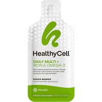 Daily Multi + Iron & Omega-3, 0.84 oz x 30 Gel Packs, HealthyCell