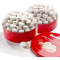 Davids Cookies Butter Pecan Meltaways in Gift Tin, 32 oz x 2 Pack