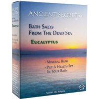 Dead Sea Bath Salts - Eucalyptus, 1 lb, Ancient Secrets