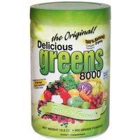 Delicious Greens 8000 Superfood Drink, Original Flavor, 10.6 oz, Greens World Inc.